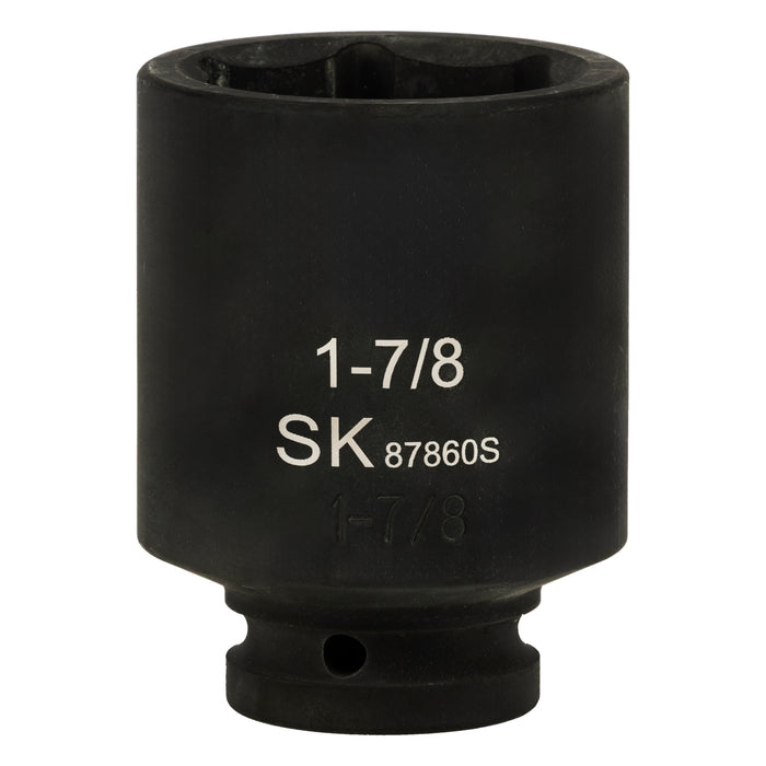 SK87860S - 3/4" Drive, 6 Point, Deep SAE Impact Socket, 1-7/8"