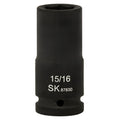SK87830 - 3/4" Drive, 6 Point, Deep SAE Impact Socket, 15/16"