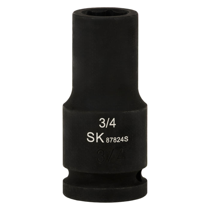 SK87824S - 3/4" Drive, 6 Point, Deep SAE Impact Socket, 3/4"