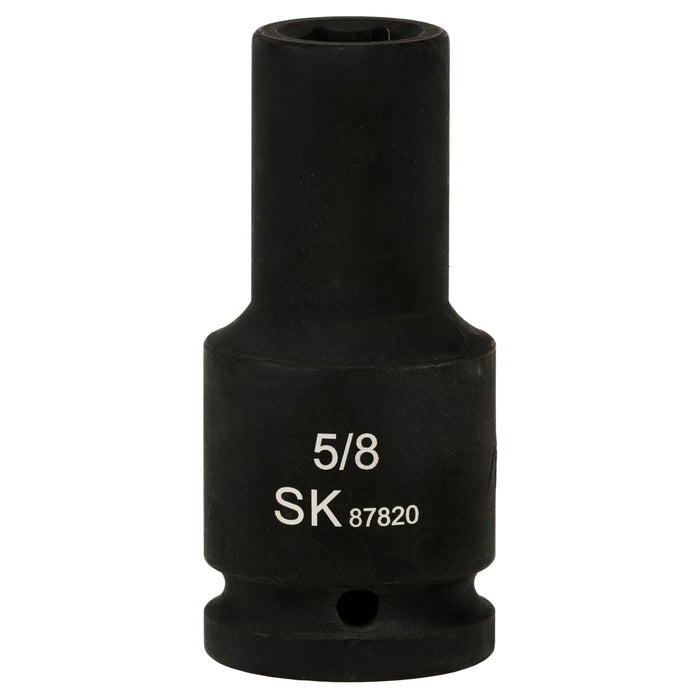 SK87820 - 3/4" Drive, 6 Point, Deep SAE Impact Socket, 5/8"