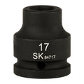 SK84717 - 3/4" Drive, 6 Point, Shallow, Metric Impact Socket, 17mm