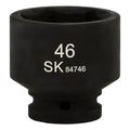 SK84746 - 3/4" Drive, 6 Point, Shallow, Metric Impact Socket, 46mm
