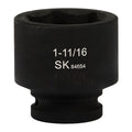 SK84654 - 3/4" Drive, 6 Point, Shallow, SAE Impact Socket, 1-11/16"