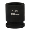 SK84636 - 3/4" Drive, 6 Point, Shallow, SAE Impact Socket, 1-1/8"