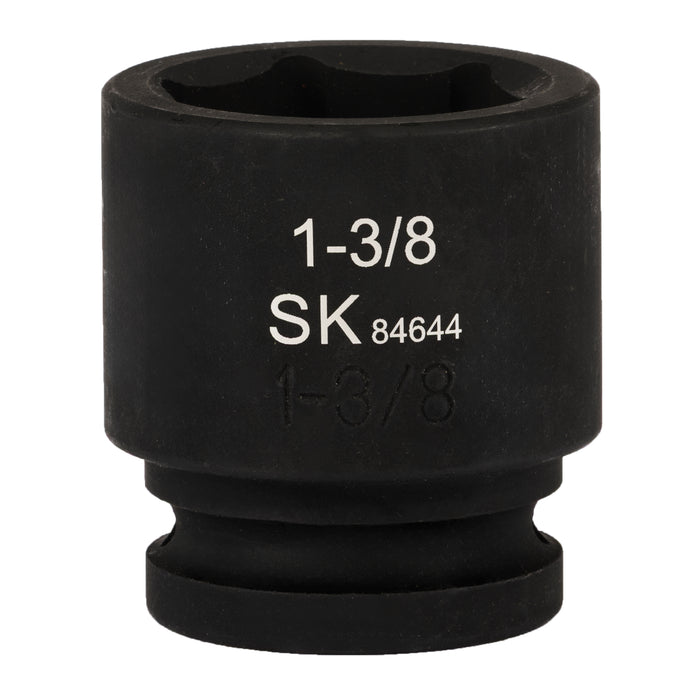 SK84644 - 3/4" Drive, 6 Point, Shallow, SAE Impact Socket, 1-3/8"