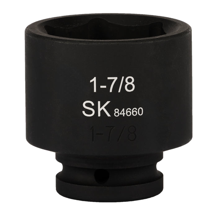 SK84660 - 3/4" Drive, 6 Point, Shallow, SAE Impact Socket, 1-7/8"