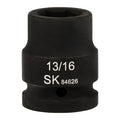 SK84626 - 3/4" Drive, 6 Point, Shallow, SAE Impact Socket, 13/16"