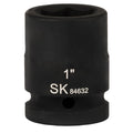 SK84632 - 3/4" Drive, 6 Point, Shallow, SAE Impact Socket, 1"