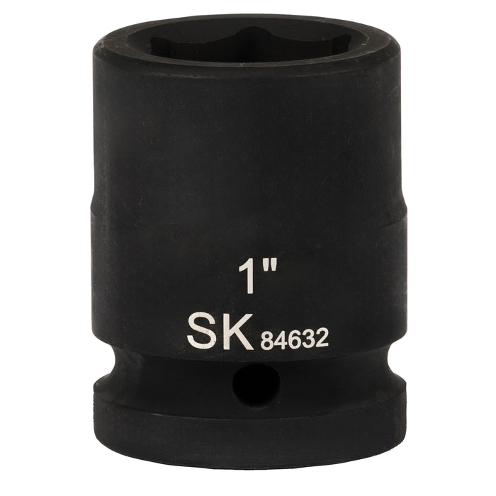 SK84632 - 3/4" Drive, 6 Point, Shallow, SAE Impact Socket, 1"