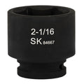 SK84667 - 3/4" Drive, 6 Point, Shallow, SAE Impact Socket, 2-1/16"