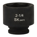 SK84672 - 3/4" Drive, 6 Point, Shallow, SAE Impact Socket, 2-1/4"