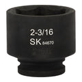 SK84670 - 3/4" Drive, 6 Point, Shallow, SAE Impact Socket, 2-3/16"