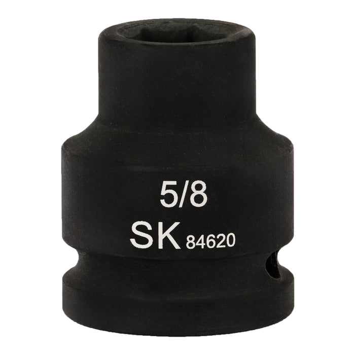 SK84620 - 3/4" Drive, 6 Point, Shallow, SAE Impact Socket, 5/8"