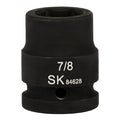 SK84628 - 3/4" Drive, 6 Point, Shallow, SAE Impact Socket, 7/8"