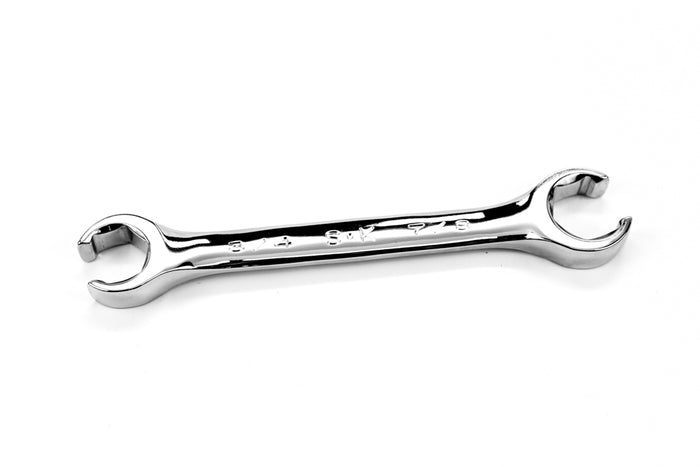 3/4" x 7/8" Fractional Regular Flare Nut Chrome Wrench