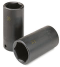 35 mm 1/2" Drive 6 Point Deep Metric Impact Socket