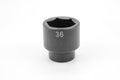 36 mm 1/2" Drive 6 Point Standard Metric Impact Socket