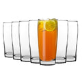 LAV 6 Piece Bardi Classic Willi Becher Beer Glass - Clear - 370ml