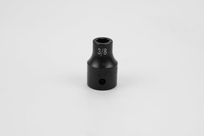 3/8" 1/2" Drive 6 Point Standard Fractional Impact Socket