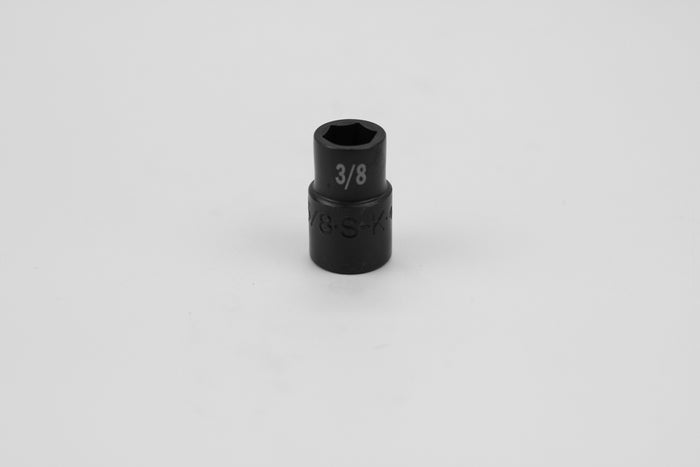 3/8" 3/8" Drive 6 Point Standard Fractional Impact Socket