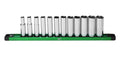 SK01347 - 3/8" Drive, 12 Piece, 6 Point, Metric, Deep Chrome Socket Set