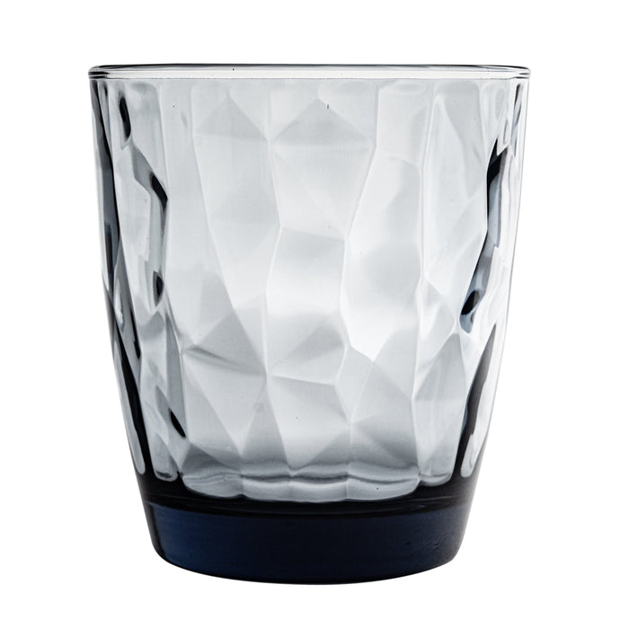 390ml Diamond Tumbler Glasses - Pack of Six