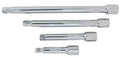 4 Piece 3/8" Drive Chrome Wobble Extension Set