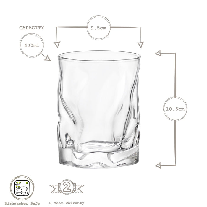 420ml Sorgente Tumbler Glasses - Pack of Two