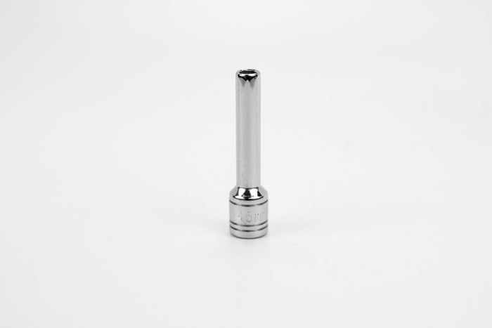 4.5 mm 1/4" Drive 6 Point Metric Deep Chrome Socket