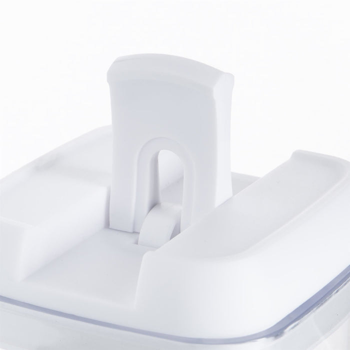 500ml White Lid Airtight Flip-Lock Plastic Food Storage Container