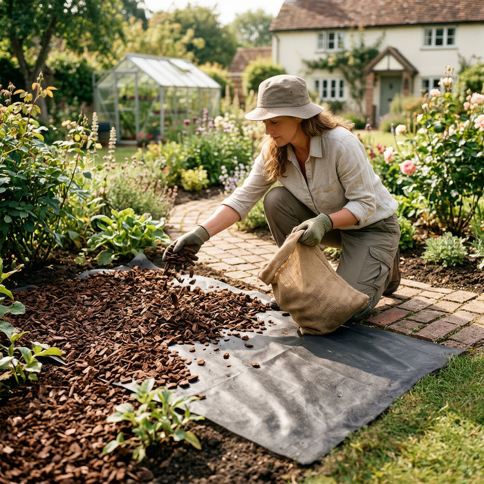 50gsm Weed Control Fabric - 3m x 10m Total (3 Rolls)