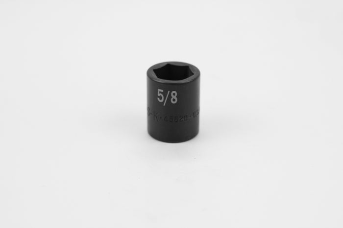 5/8" 3/8" Drive 6 Point Standard Fractional Impact Socket