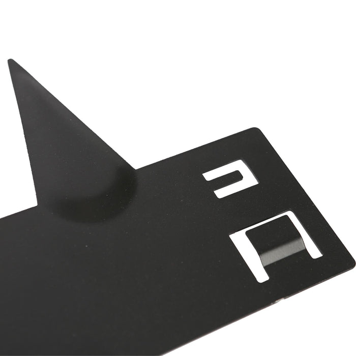 5pc Black Steel Lawn Edging Set - 5m x 8cm