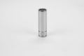 7/16" 1/4" Drive 12 Point Fractional Deep Chrome Socket
