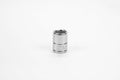 7/16" 1/4" Drive 6 Point Fractional Standard Chrome Socket