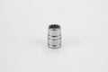 7/16" 3/8" Drive 12 Point Fractional Standard Chrome Socket