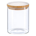 750ml Scandi Storage Jar with Wooden Lid - By Argon Tableware