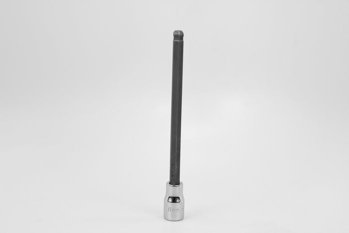 8 mm 3/8" Drive Long Ball Hex Chrome Bit Socket