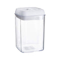 800ml White Lid Airtight Flip-Lock Plastic Food Storage Container