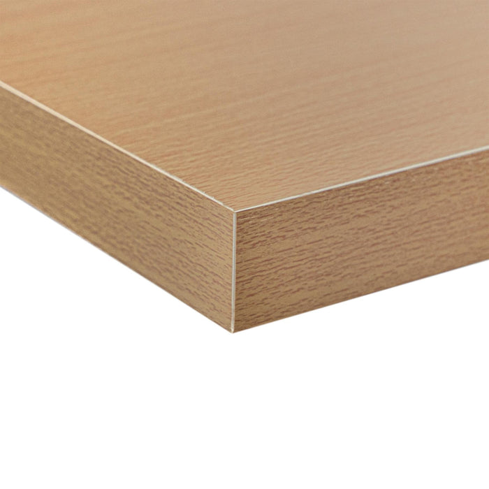 80cm Brown Modern Floating Shelves - Pack of Two