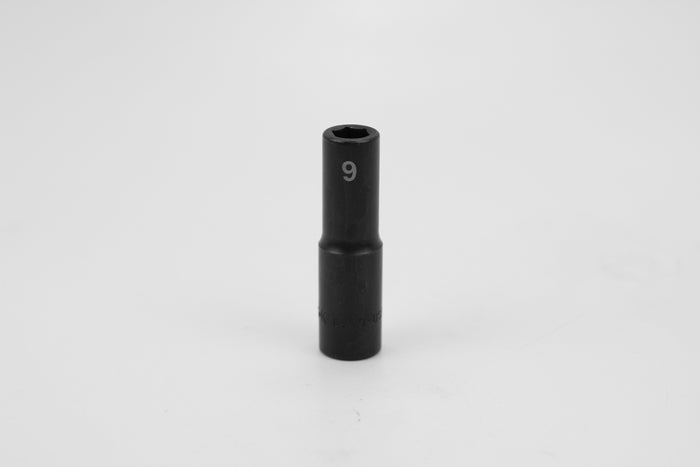 9 mm 3/8" Drive 6 Point Deep Metric Impact Socket