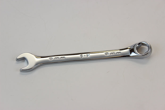 SK88359S - 9 MM 6 POINT METRIC REGULAR COMBINATION CHROME WRENCH