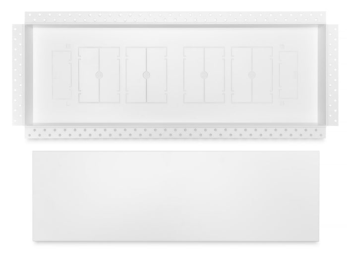 10" x 30 1/4" / Satin White