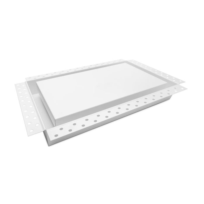 12" x 12" / Satin White