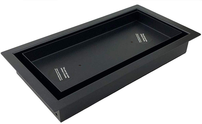 6" x 12" / Black