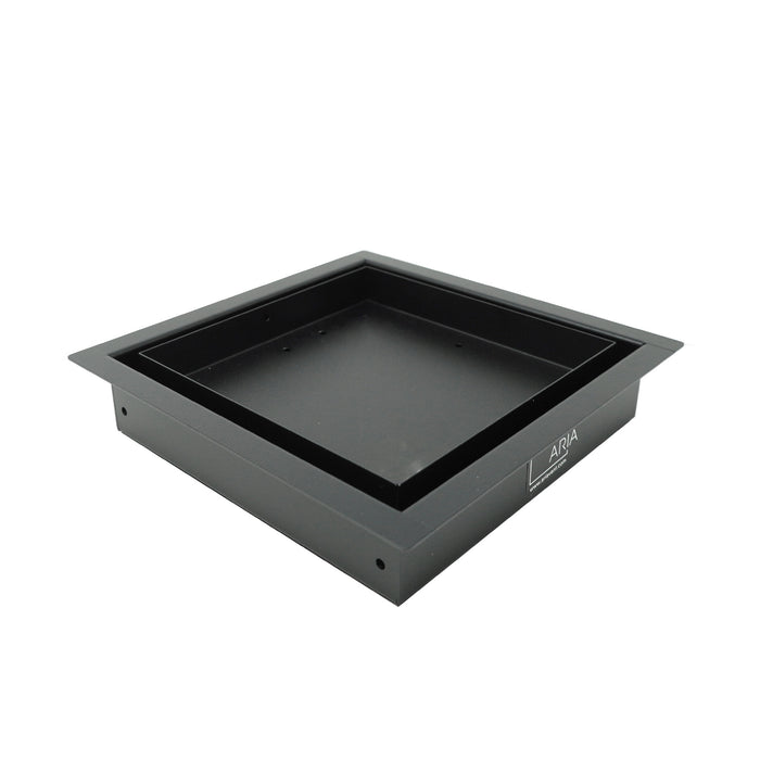 8" x 8" / Black