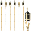 Bamboo 113cm Garden Fire Torches