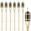 Bamboo 60cm Garden Fire Torches