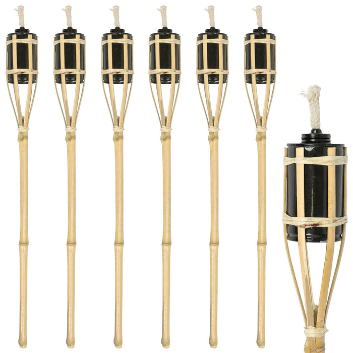 Bamboo 60cm Garden Fire Torches