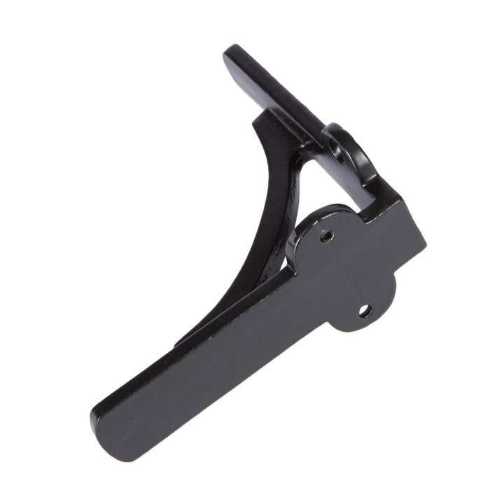 Black 100mm Curved Iron Shelf Bracket